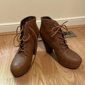 Candies high heeled booties